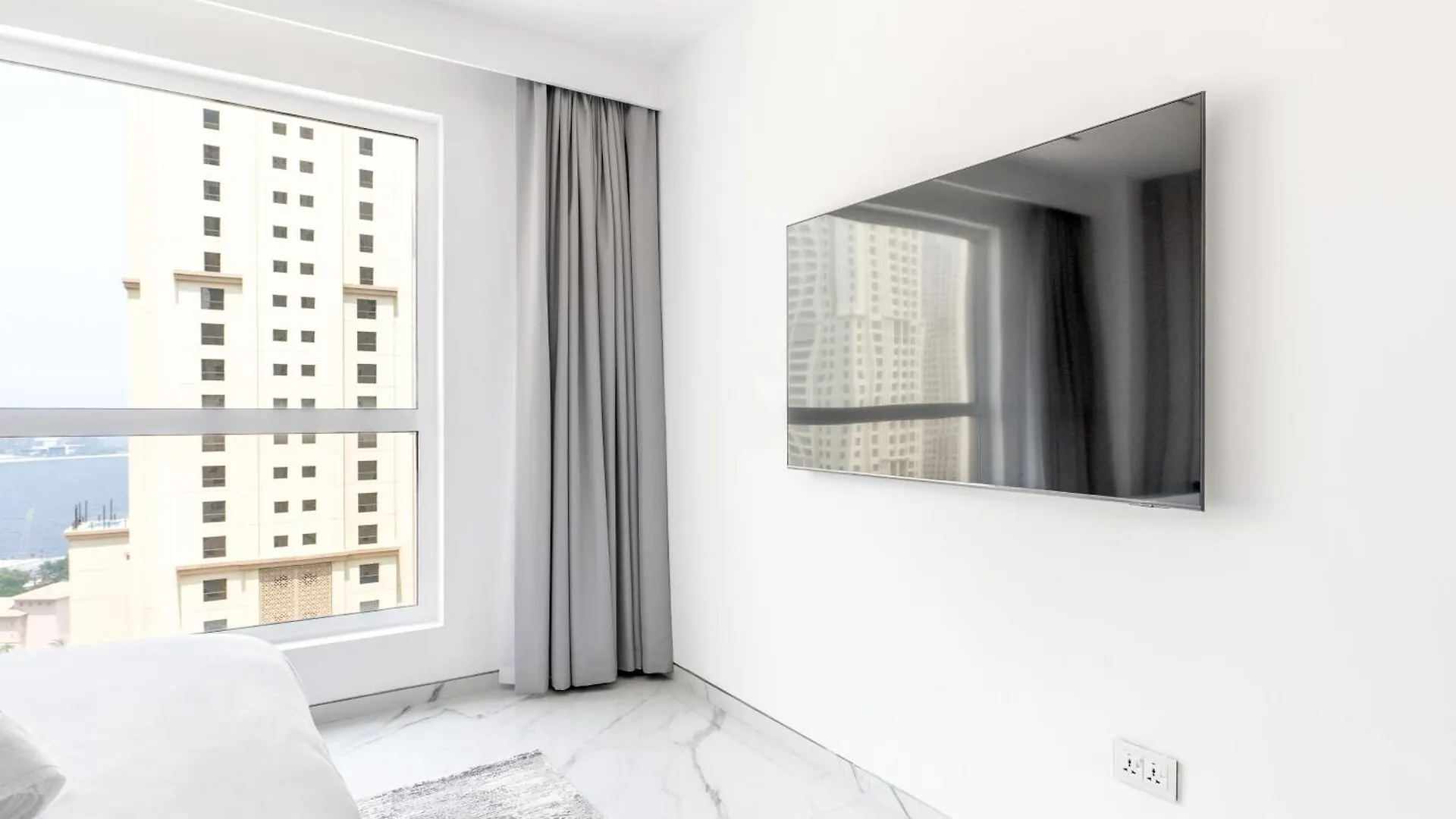 Seaside Elegance - New Luxury 3-Bedroom Apt In Jbr Dubai Lägenhet
